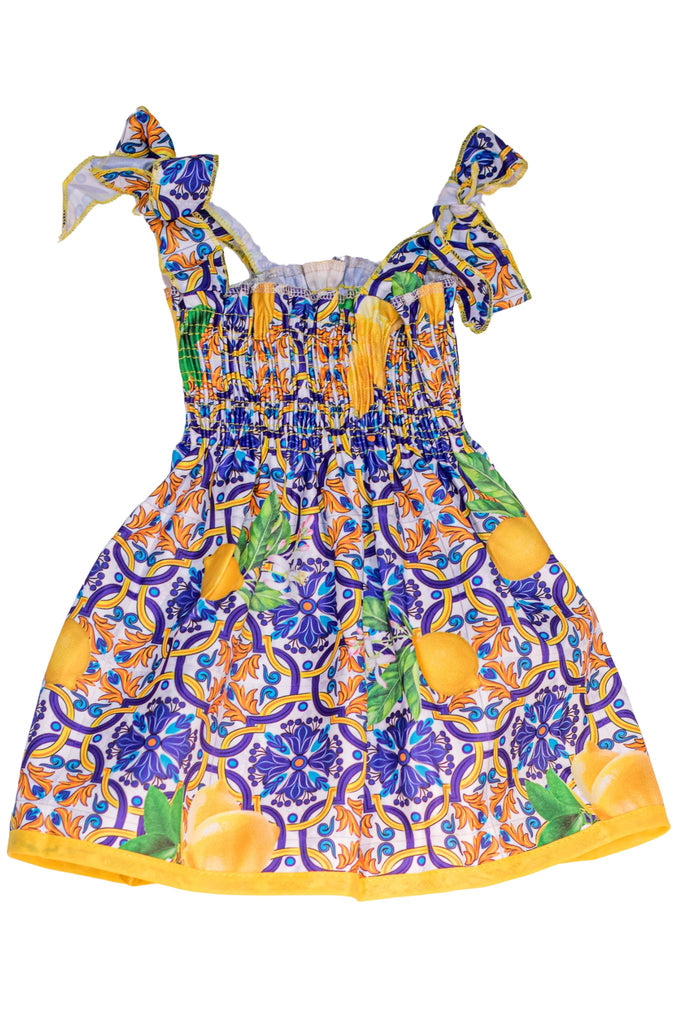 GIRL DRESS AMALFI COLLECTION - MUMMY & ME