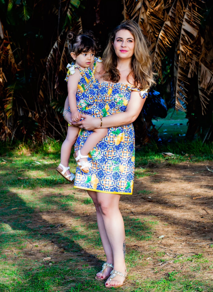 THE AMALFI MINI DRESS - MUMMY & ME