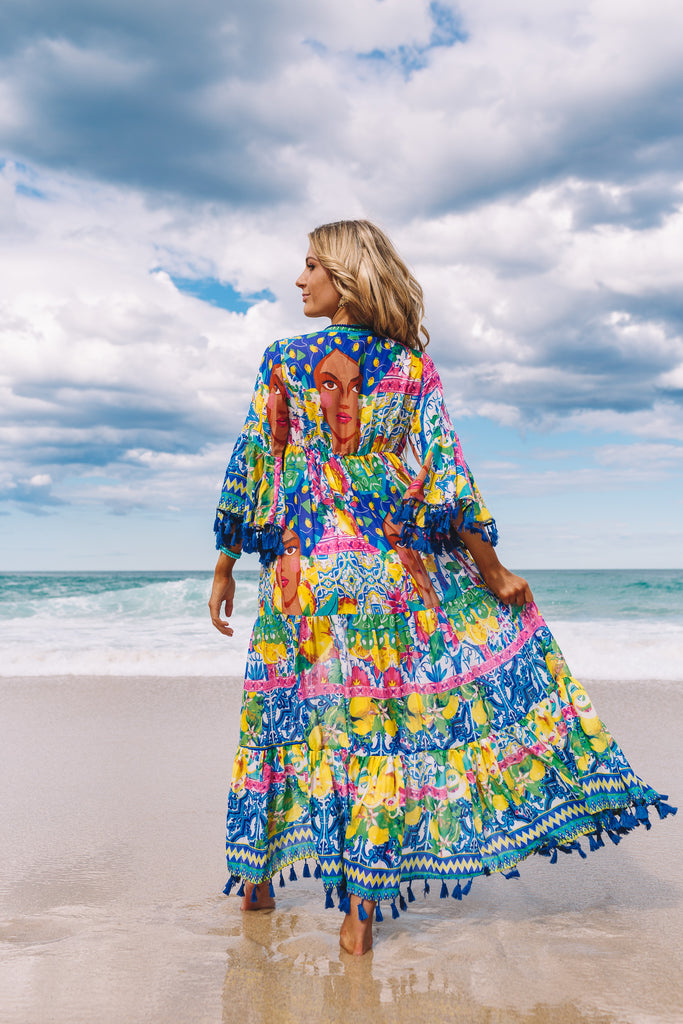 THE POSITANO KIMONO